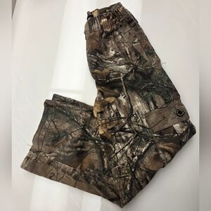 Realtree Camouflage Kids Cargo Pants